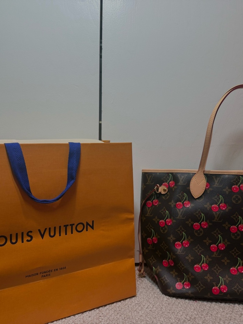 Louis Vuitton TM Cherry Neverfull